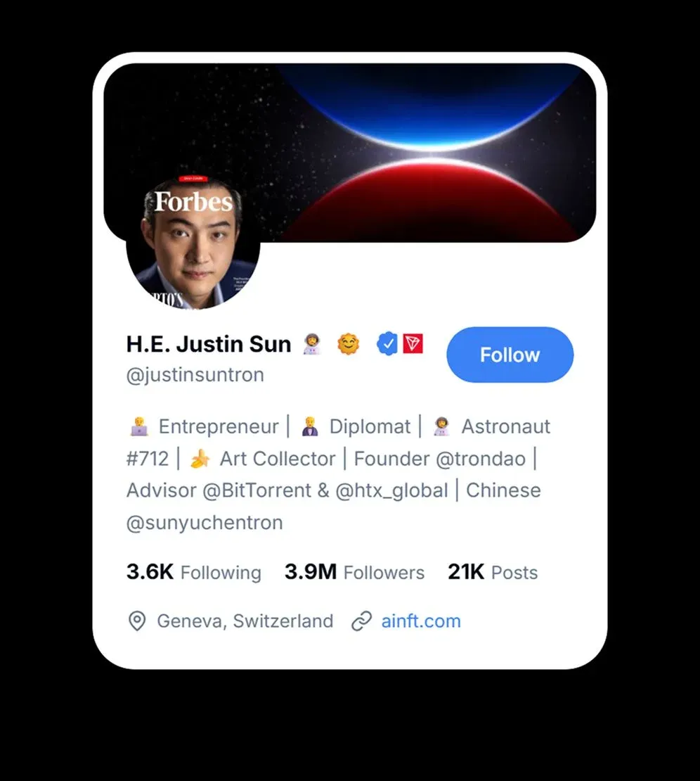 Sun Yuchen y su patrimonio neto en 2026, comparado con otros líderes cripto