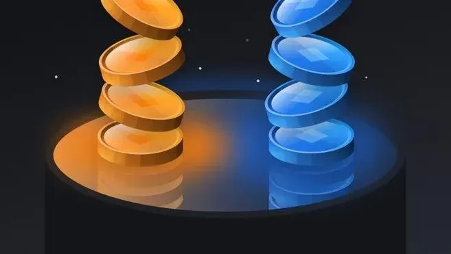 Illustration of a liquidity pool showing equal‑value deposits of ETH and DAI