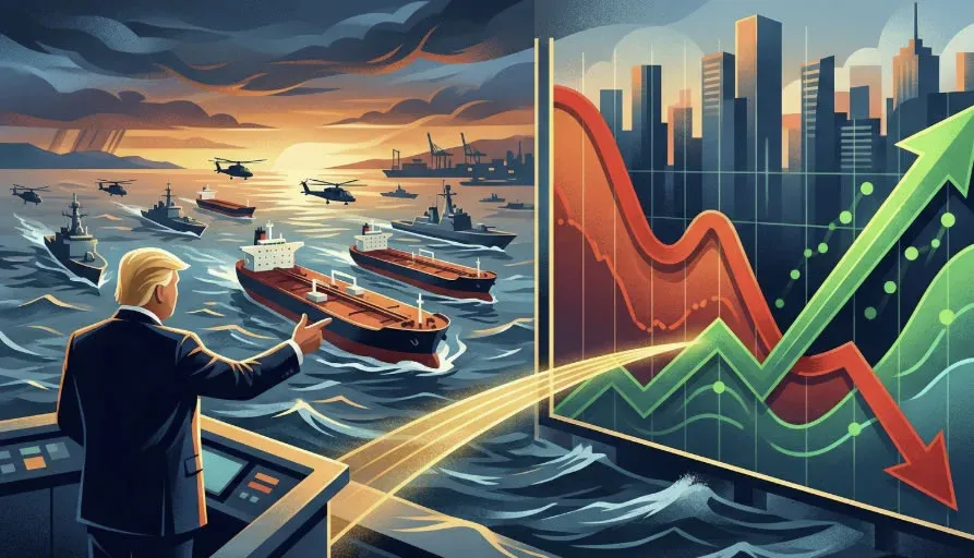 ¿Trump protege los buques petroleros? Tras la caída de acciones estadounidenses, la pérdida se reduce, Bitcoin rebota a 68,000 dólares