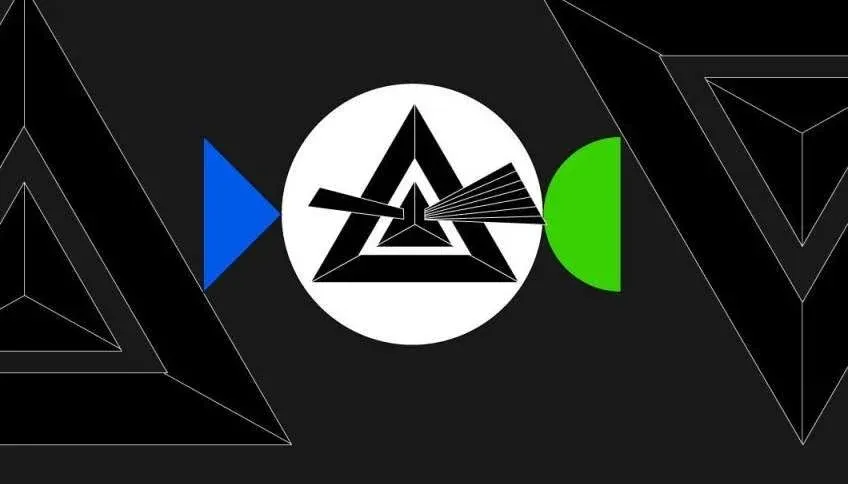 BEAM 标志与隐私区块链网络示意图