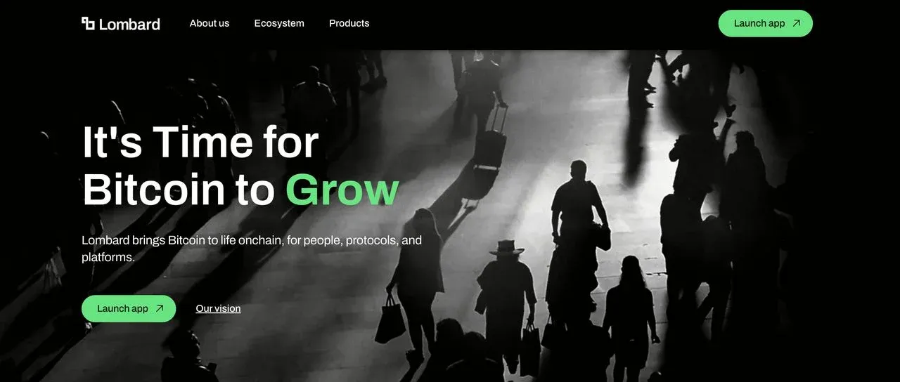 Lombard protocol schematic: Integrating Bitcoin into the DeFi ecosystem.