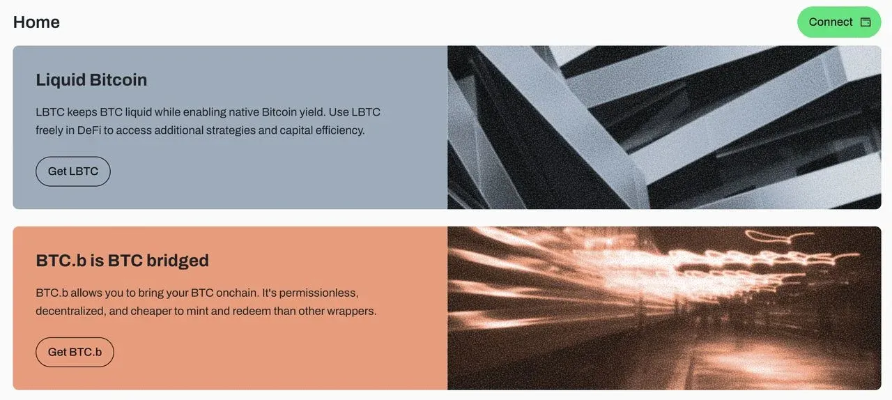 LBTC yield-bearing liquid staking token and its 1:1 native BTC peg.