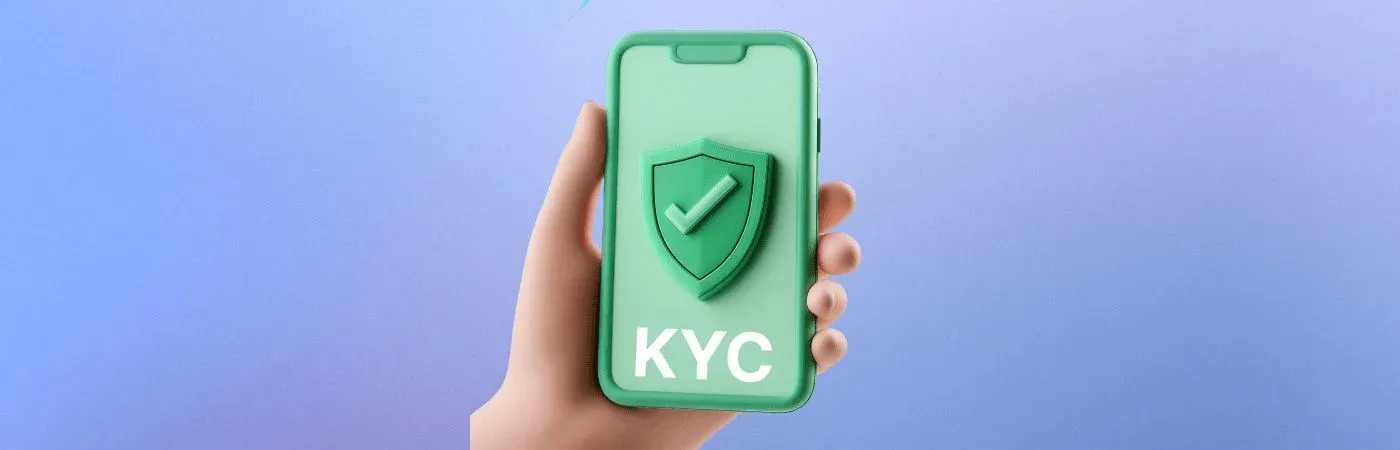 加密交易所 KYC 流程示意圖 包含註冊、上傳證件、審核、完成