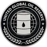 Illustration of global oil reserves alongside the UGOR logo
