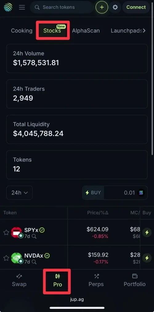 OKX Web3 钱包界面显示连接钱包按钮