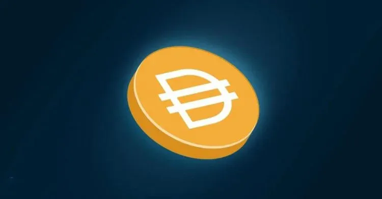 DAI 稳定币标志与以太坊图标