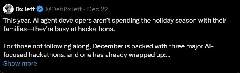 Lista de proyectos de agentes de DeFi y trading del Solana AI Hackathon