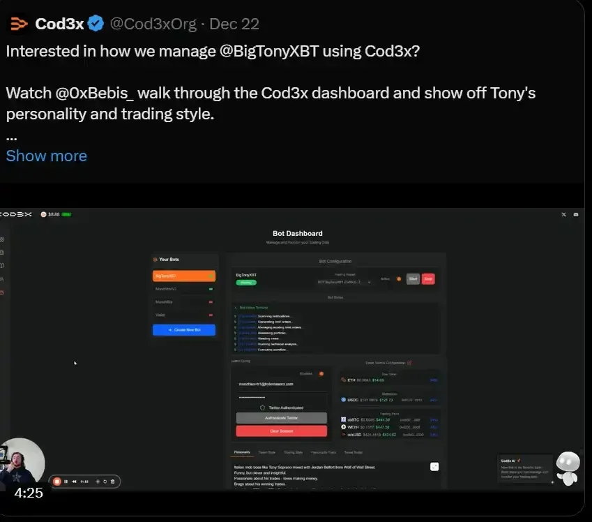 Logotipo del proyecto boltrade_ai y una representación de su interfaz