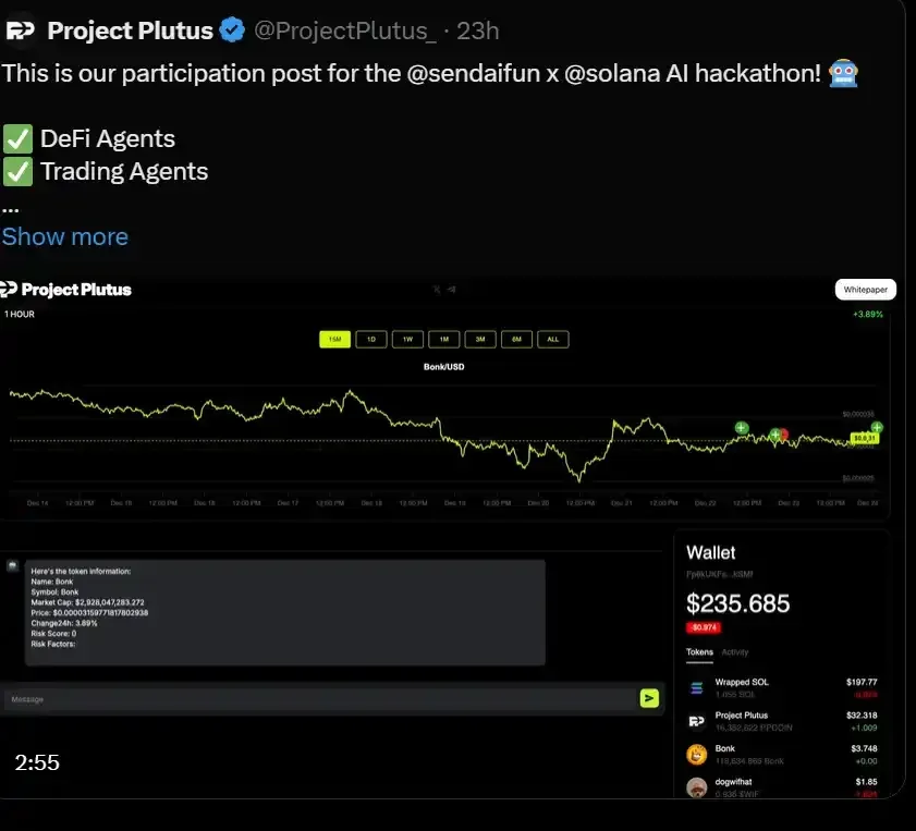 Logotipo del proyecto voltrxyz con estilo tipográfico azul y futurista