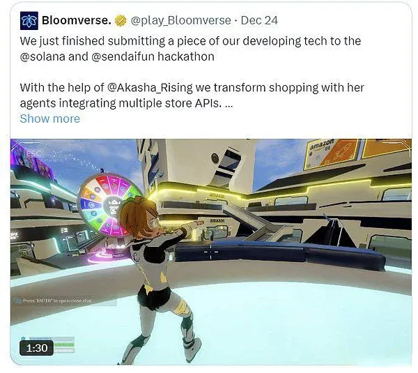 Bloom and Akasha integration with Discord, Telegram, WhatsApp, TikTok, Shopify