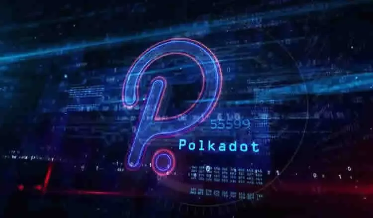 Polkadot 架构示意图展示中继链 平行链 转接桥