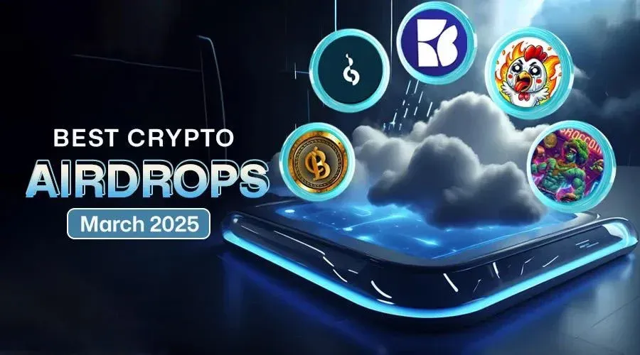 Los mejores airdrops de criptomonedas de marzo 2025 – ¡Obtén tokens gratuitos ahora!