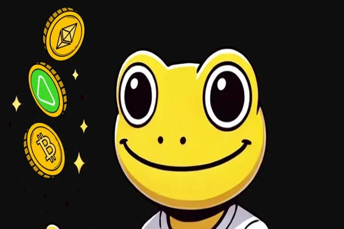 Turbo币标志，带有AI生成的卡通图案