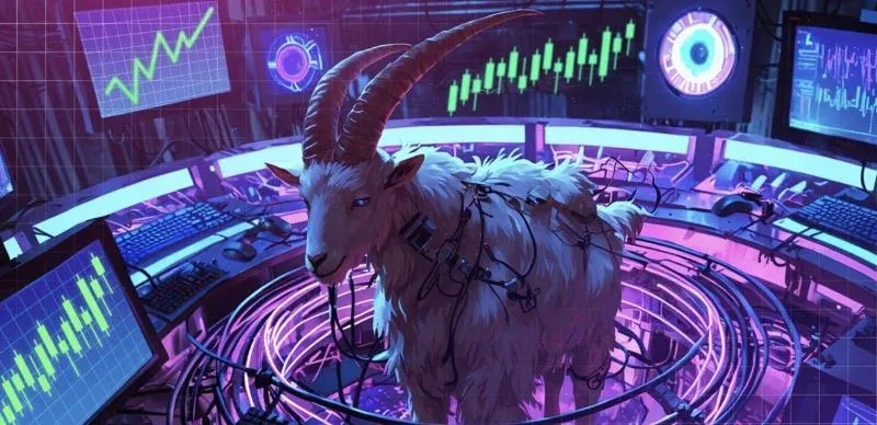GOAT币2025价格预测折线图标示上涨趋势