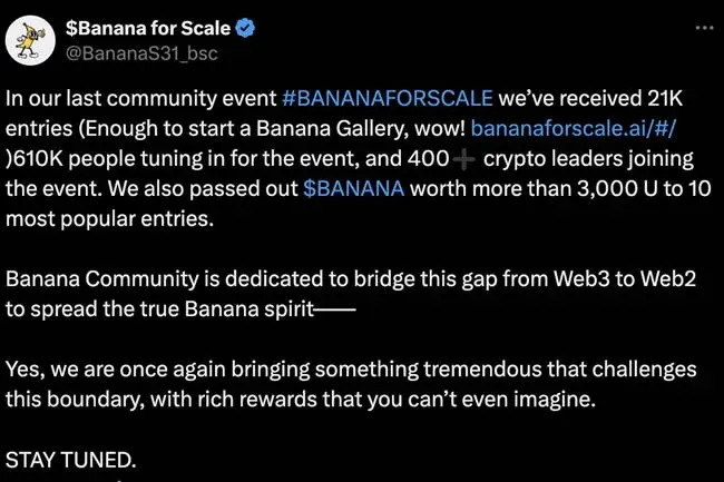 社区发布的香蕉丈量万物创意作品集合