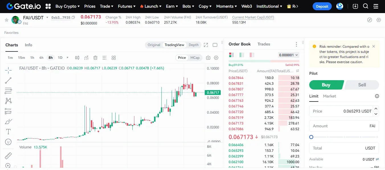 logotipo Freysa com rede blockchain e ícones de IA