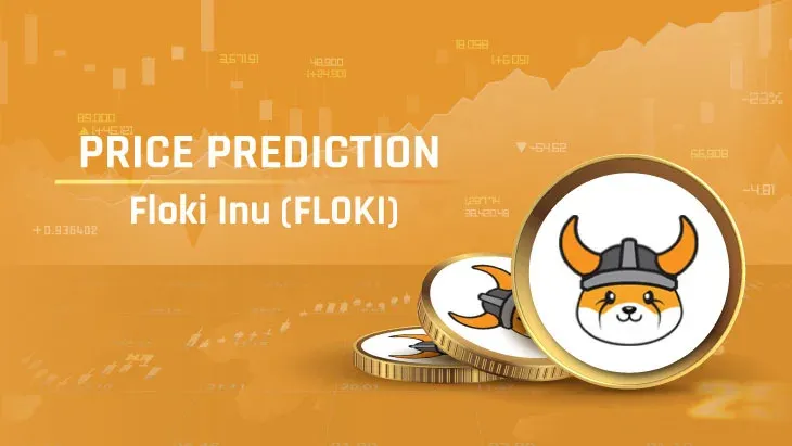 FLOKI coin price trend line chart 2025‑2030