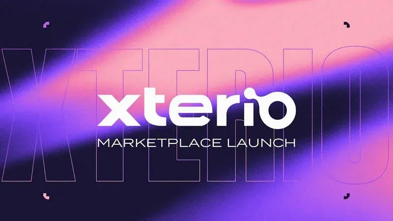 Logotipo da Xterio e ícone do token XTER