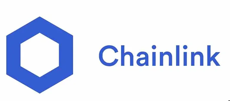Chainlink logo and cross‑chain interoperability diagram