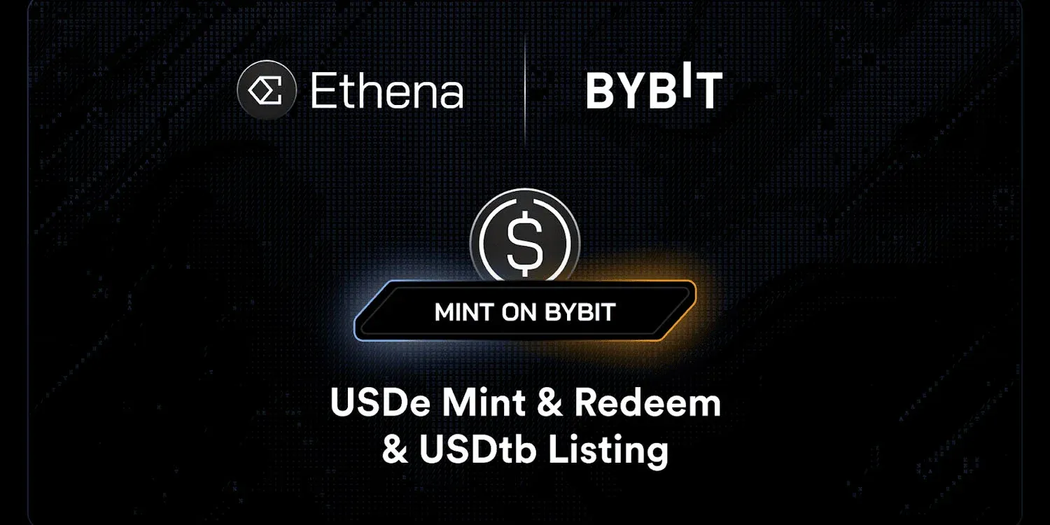 Bybit 页面展示 USDtb 与 USDe 一键兑换入口