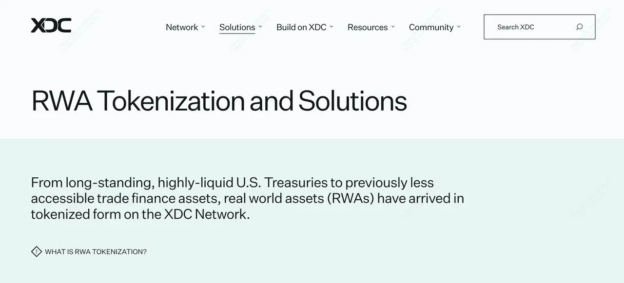 Logotipo da XDC Network e seu ícone colorido