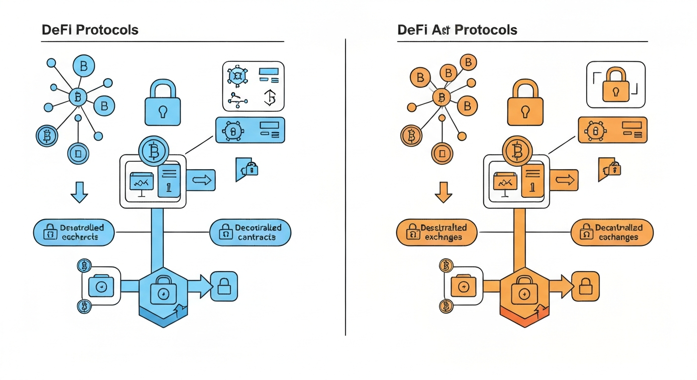 Tabla comparativa de protocolos DeFi