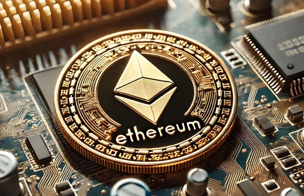 Bitcoin ETF icon beside the Warsaw Stock Exchange logo