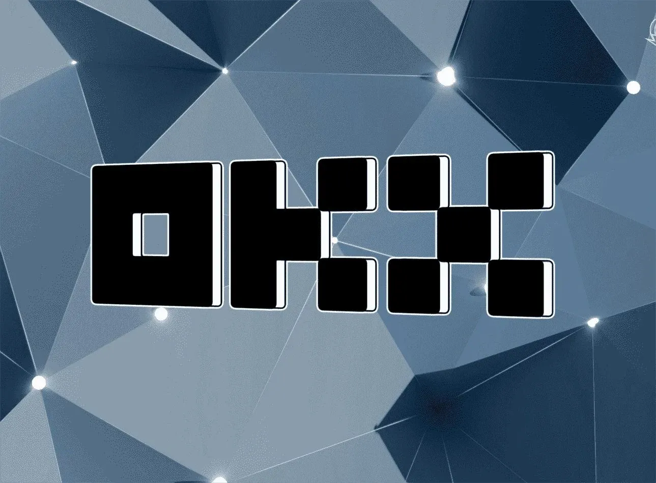OKX trading platform logo and interface