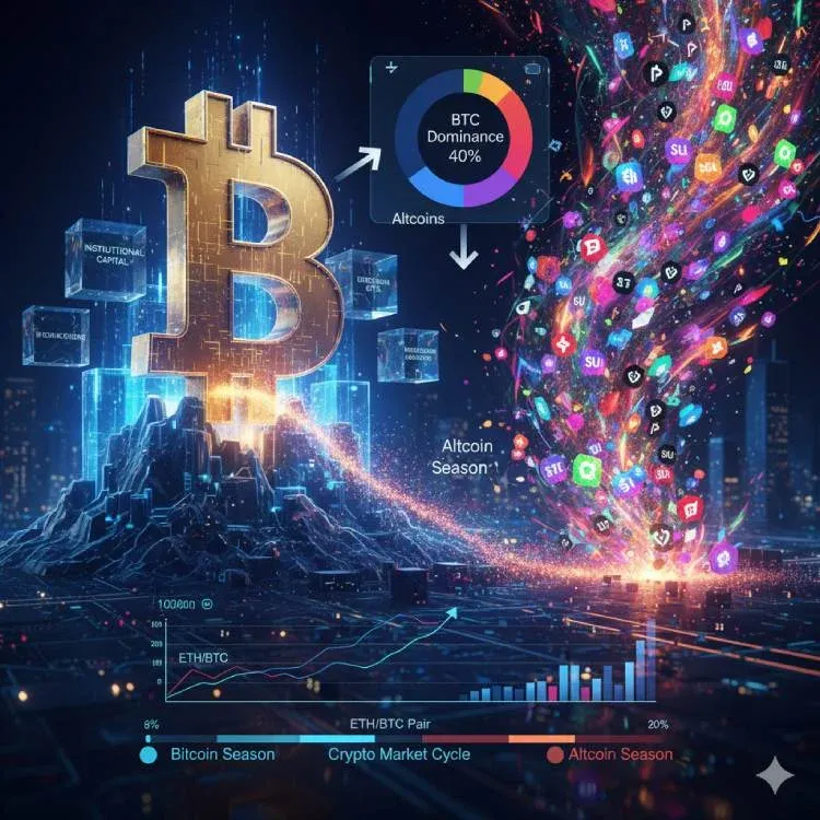 Comparación entre altcoins y Bitcoin