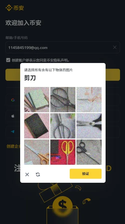 手机验证码输入框和继续按钮