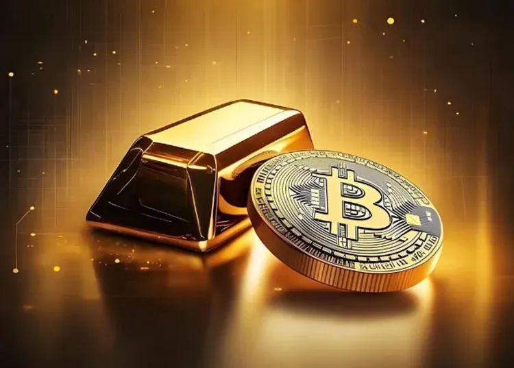 Venda de BTC coincide com alta de metais preciosos, mercado de ações volátil