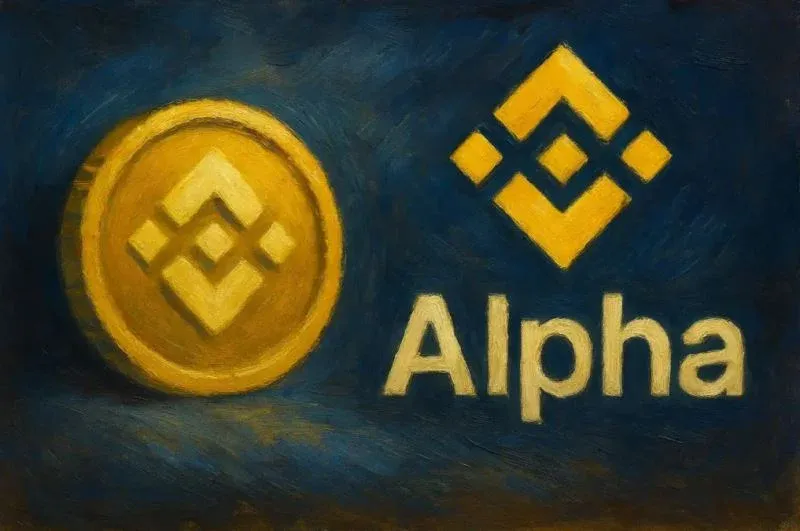 币安Alpha积分页面示意图