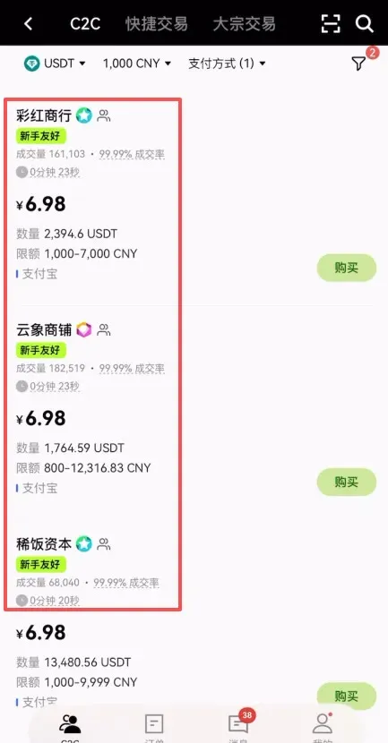 歐易 OKX 交易所購買 USDT／平台儲值操作流程教學
