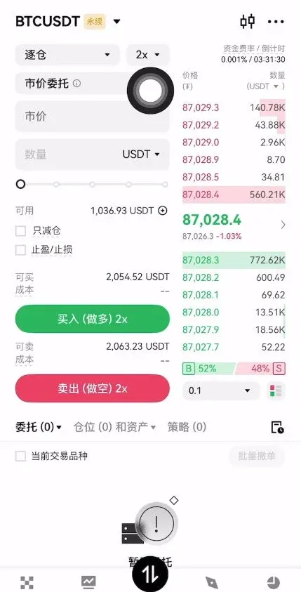 第二,合约交易