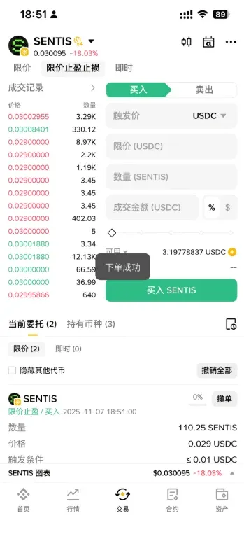 如何在 Alpha 代幣下限價單與限價止盈止損單？_圖8