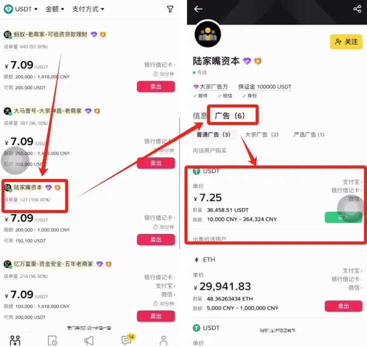 Where to buy USDT with RMB? OKX vs. Binance?