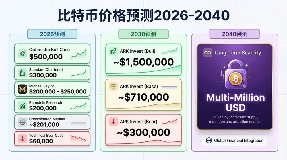 比特币2026年2月价格预测