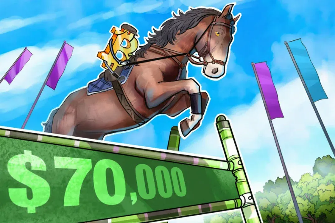Bitcoin (BTC) se acerca a 70 000 USD, Coinbase Premium muestra su primer aumento verde en un mes
