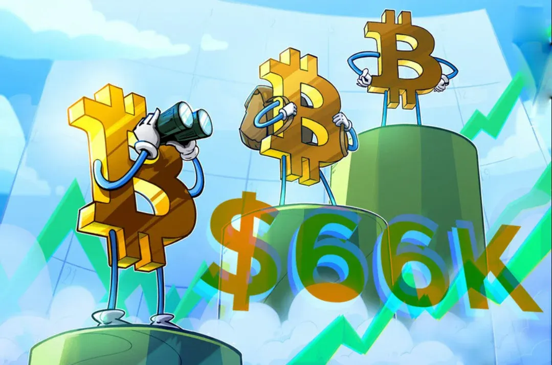 比特币(BTC)反弹至6.6万美元,Jane Street算法出售传闻升温