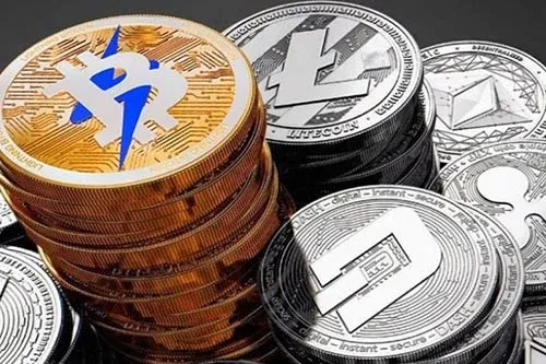 Logotipo e diagrama da Lightning Bitcoin (LBTC)