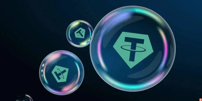 各交易平台 USDT 交易量柱狀圖比較