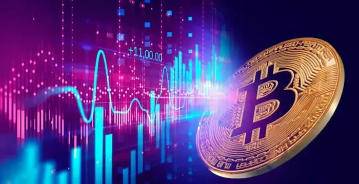 比特币MVRV比值随时间变化的折线图标记200日均线