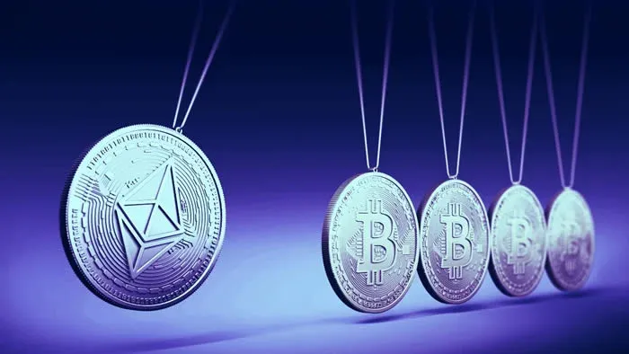 比特币 2023 迈阿密大会现场,演示 Ark 协议结构示意图