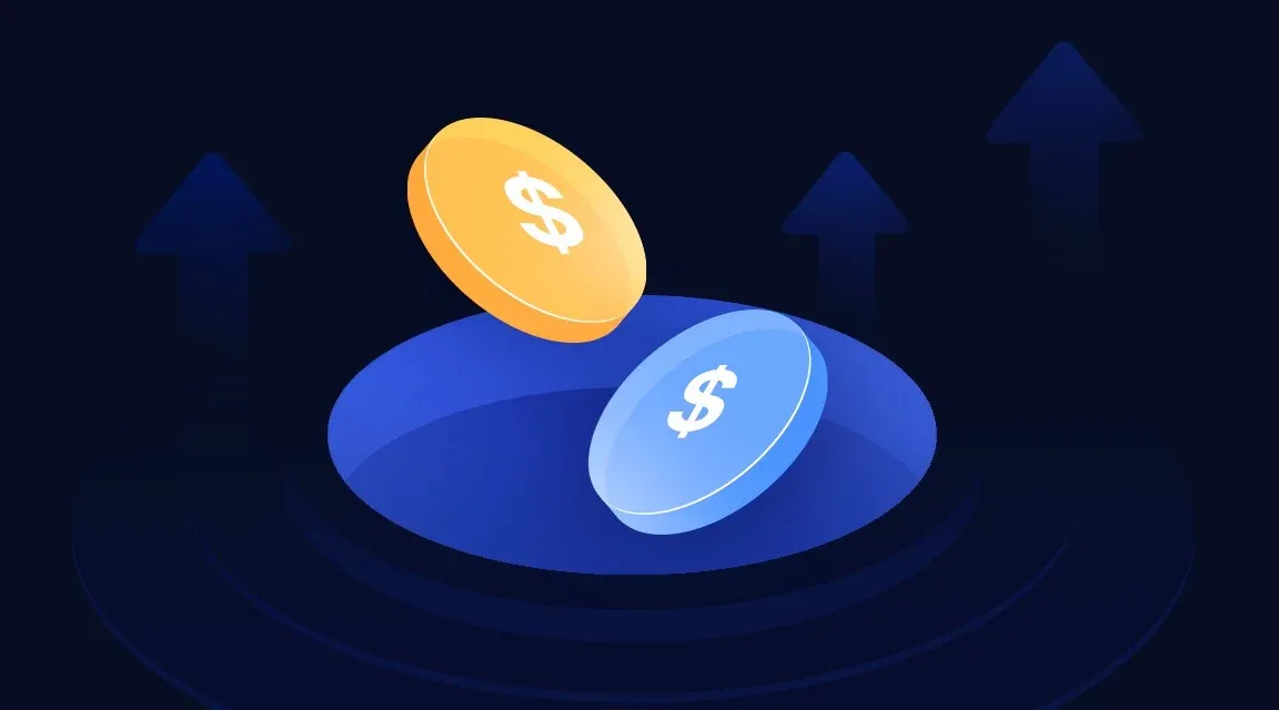 CoinToBe trading platform homepage displaying spot and margin trading pairs