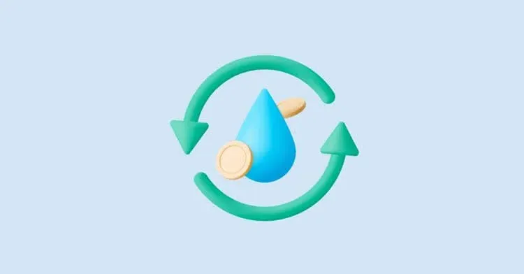 Illustration of providing assets to a liquidity pool to obtain staking tokens