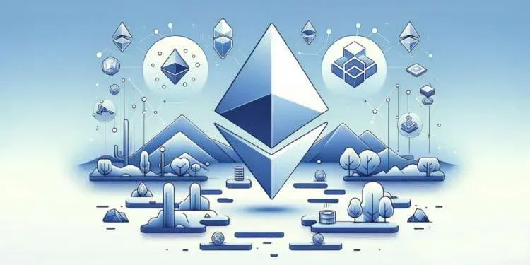 以太坊標誌旁的SEC徽標及ETF倒計時進度條