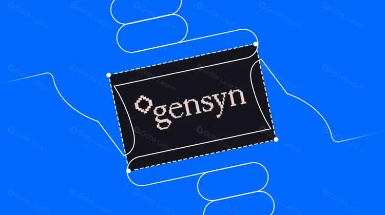 Diagrama de arquitectura de la red de potencia GPU de Gensyn, distribución de nodos y enlaces