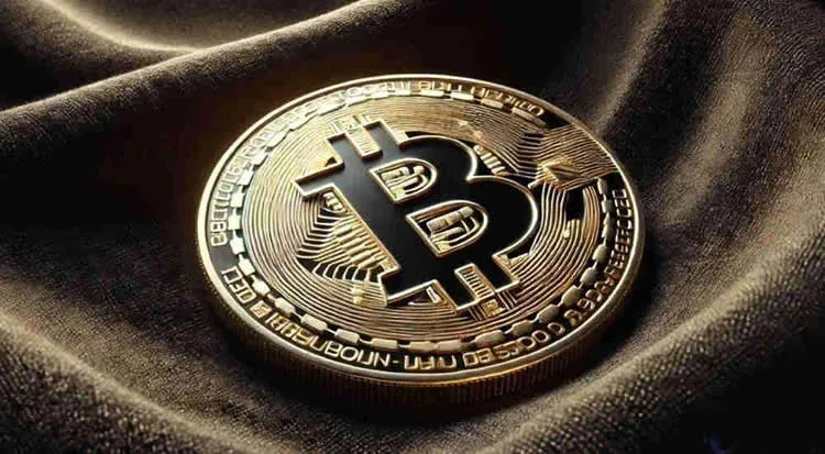 Gráfico de precios de Bitcoin con tendencia a la baja y anotación de 42,000 dólares