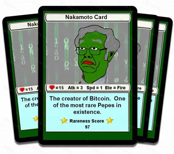 早期 Rare Pepes NFT 卡片合集
