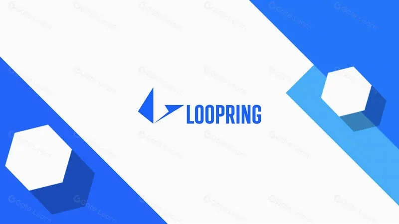 Loopring 标志与订单环示意图